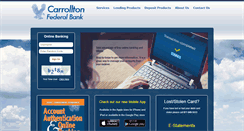 Desktop Screenshot of carrolltonfederal.com
